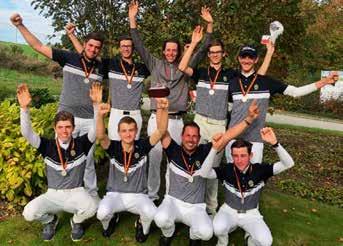 In der Deutschen Mannschaftsmeisterschaft gelang dem Frankfurter Golf Club ein hervorragender Vizemeistertitel in der AK18.