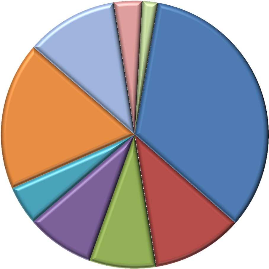 COORETEC Projekte Anteil der Themen seit 2004 538 Vorhaben, 271 Mio Euro Zuwendung 30,1 11% 9,4 3% 5,1 2% Effiziente Turbomaschinen 91,3 34% IGCC mit