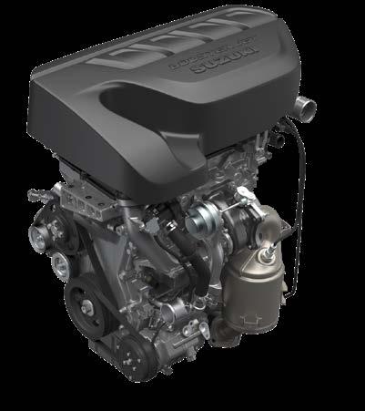 0-Liter-Boosterjet-Motor macht dank hohem Ausgangsdrehmoment besonders viel Spaß und ermöglicht spritziges Fahrverhalten bei geringem Verbrauch.
