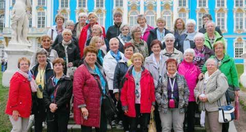 BERICHTE AUS DEN ABTEILUNGEN Vom 16. bis 22. Mai 2016 war eine Frauengruppe der MTG in St. Petersburg.
