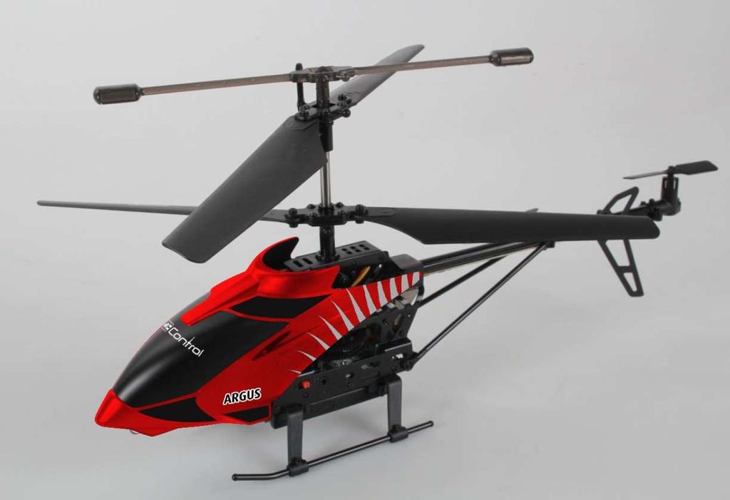 23984 Kamera-Helicopter ARGUS RTF/3CH/GHz 295 mm 1m 260 mm Design-Entwurf 10 / 2013 90 Min. 23984 Kamera-Helicopter Argus Koaxial-Rotorsystem mit Heckrotor Mit Gyroskop 7-9 Min.