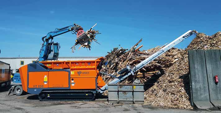 Einen weiteren Schritt bei der Verwertung von Altholz ist auch das Projekt REGIO-FLAMM Holzbriketts gegangen.