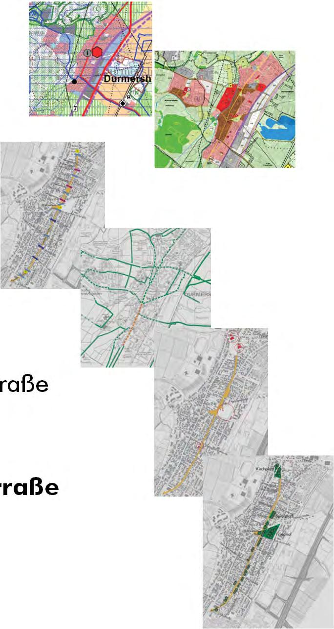 Bestandsaufnahme Karten: Regionalplanung Flächennutzungsplanung Straßenhierarchie Verkehrsbelastung Querungsbereiche Geschwindigkeiten ÖPNV im Bereich Speyerer Straße ÖPNV