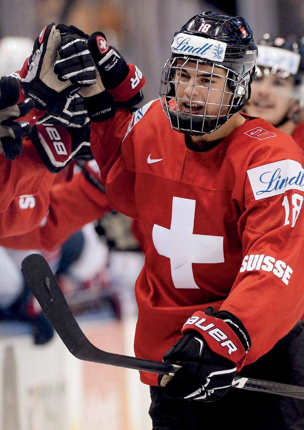 Die Nachwuchsförderung hat bei Swiss Ice Hockey einen hohen Stellenwert.
