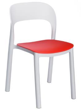 ONA Stuhl (by David Carrasco Barceló) Stuhl für Indoor- und Outdoor-Gebrauch geeignet. Rahmen und Sitzteil hergestellt im Spritzgussverfahren aus Polypropylen mit Fieberglas.