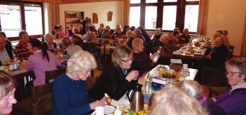 Ausblick Gemeinde-und Seniorenarbeit Gemeinschaft erleben Herzliche Einladung zu den Seniorennachmittagen der Evangelischen Kirchengemeinde Bissingen-Hausen.