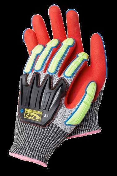 RINGERS R065 T Der neue Schnittschutz-Handschuh mit 3D-Protektoren und Nitril-Beschichtung in der
