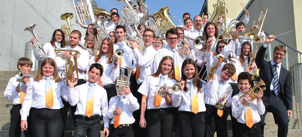 MG Leibstadt und Jugend Brass Band Zurzibiet (JBBZ)