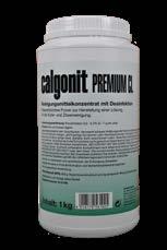 calgonit Premium CL Reinigungsmittelkonzentrat mit Desinfektion calgonit Premium CL ist ein Pulverkonzentrat zur Euter- und Zitzenreinigung mit Desinfektion vor und nach dem Melkvorgang.
