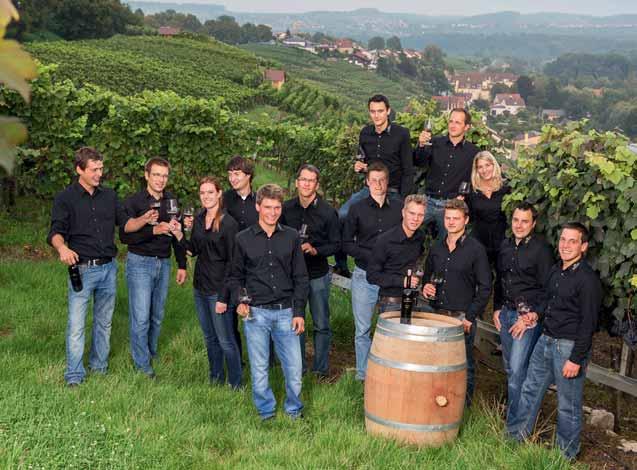 Für den richtigen Wein im Glas sorgen die Weingärtnergenossenschaften Sternenfels und Diefenbach. www.naturpark-sh.