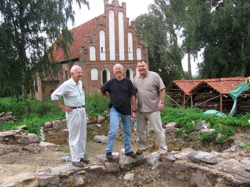 Bolek, Leszek und Darek in Ort Cyganek (im