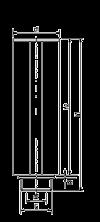 801.27. Schalldämpfer aus Kunststoff (PE), mit Stecker für Steckanschlüsse Artikel-Nr. B A C 801.