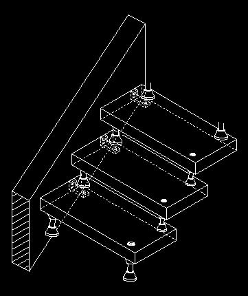 Die Thumm Zulassung ETA 11/0212 für Holztreppen deckt alle in der Praxis relevanten freitragenden Treppenkonstruktionen ab: von der Einbolzentreppe mit Wange (WE1) über die klassische wandfreie