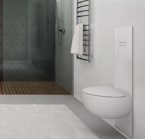 Zur Kombination stehen zwei Modelle zur Verfügung: Das WC-Element Mondo bietet mit dem Spülkasten A31 zeit gemäße Spültechnik, ist