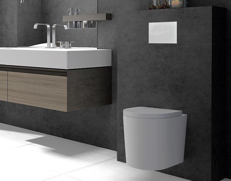 Die neue Ära der WC-Betätigung Designsteuerung Zero Lumo Die Zero Lumo verbindet Technik und Design auf eine neue Art und Weise.