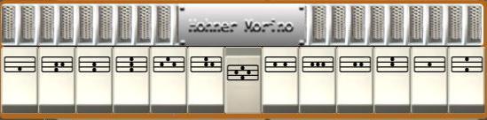 Freie Auswahl der Register über Display 1 Morino Bassoon Register 16 2 Morino V.