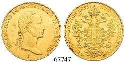 750,- 67748 67747 Dukat 1833, A. 3,49 g. Gold. Friedb.467; Schl.212; Jl.216.