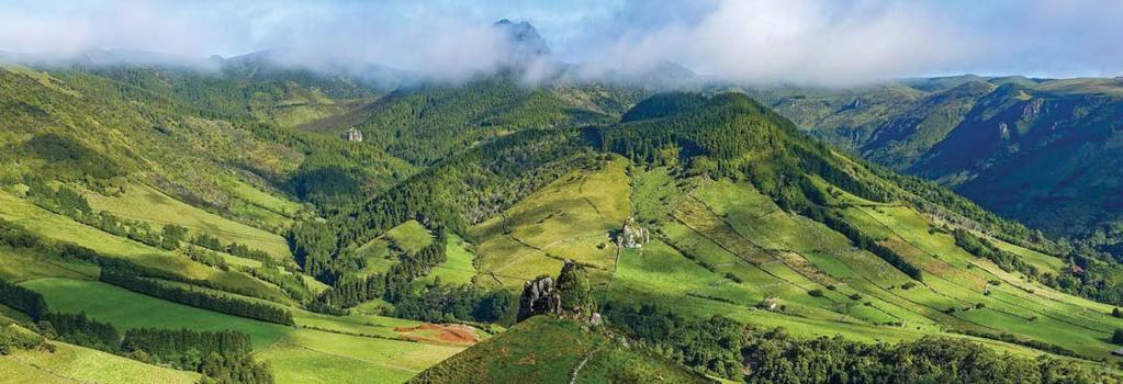 Wander.Lust Terceira, Flores, Corvo, Pico und Faial - wildromantisch und immergrün Entdecken Sie Terceira mit weiten, grünen Landschaften und ihren geheimnisvollen Höhlen.