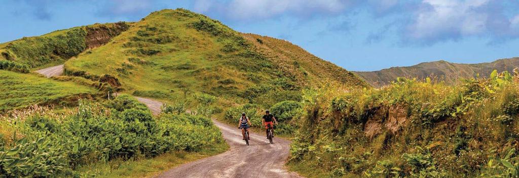 Aktiv.Urlaub Individuelle Radtouren durch subtropische Landschaften Entdecken Sie mit dem Mountainbike die schönsten Landschaften und besten Aussichtspunkte.