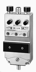 amplifier. The precisely aligned channel-limits of the three section filter ensure a good selectivity, even in case of only one channel spacing.