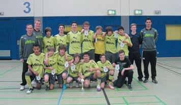 April 2011 Sport Journal Seite 13 Bei der Süddeutschen Futsalmeisterschaft in Gernsheim erreichten wir einen sensationellen 3. Platz. Vor ca.