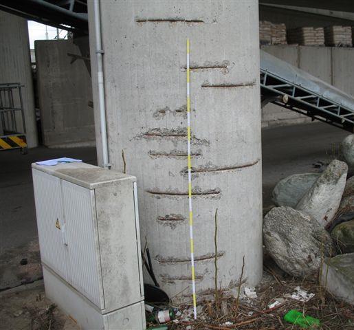 A2 Osttangente Grenzbrücke D/CH Schäden am Bauwerk