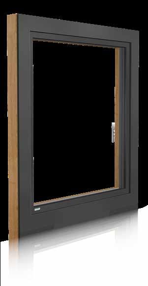 NEU Unsere neuen: BW99MV und HA97MV Gleich zwei neue BAYERWALD -Fenster ermöglichen eine ganz neue Dimension in der einfachen Kombination von Holz/Aluminiumfenstern