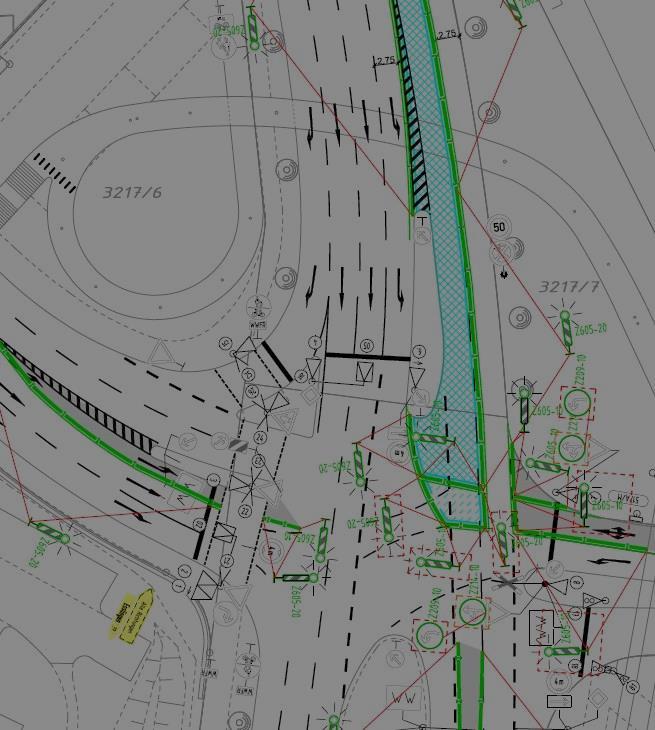 Kampfmittelsondierung Karl-Benz-Platz Verkehrszeichenplan Baustufe 1