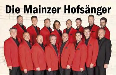 Konzert der Mainzer Hofsänger am 2. 7. 2017 um 17.