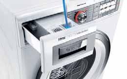 10 EXCLUSIV Waschen Ausstattungsübersicht Eine Ladung frischer Technik für einen Schrank voll frischer Wäsche. Home Connect Der einzige Besserwisser, den Sie wirklich mögen werden: Ihre Waschmaschine.