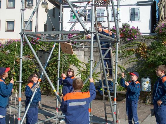 Großzügige Spende für die Jugendfeuerwehr Pünktlich zu Begin der kalten Jahreszeit