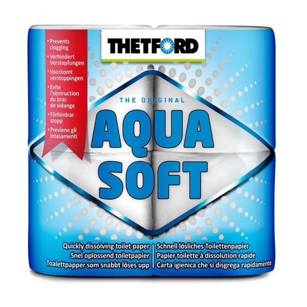 662602 Aqua Soft Toilettenpapier Spezialpapier für Camping Toiletten - 4