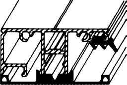 Alwo Oberprofilsystem Länge/ Alwo Oberprofil für 16 Stegplatten Sprossenoberprofil 8213/2, pressblank, inkl. Abdichtungsprofile ca. 60 1St. 14,75 m * Weichguidichtband 0406 15 und 30 m ca. 60 1 Ro.