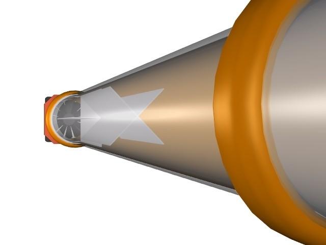 Analyse und Optimierung des Strömungsrohrs Umbau des Strömungsrohrs: Es wurden zwei Luftleitbleche als
