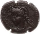 : Kopf des Claudius mit Lorbeerkranz n.r., Umschrift. 13.96 g. RPC I, 4122; SNG Kop.