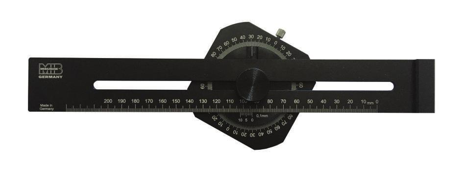 Streichmaß mit Gradmesser 29/AG Marking gauge with protractor mit