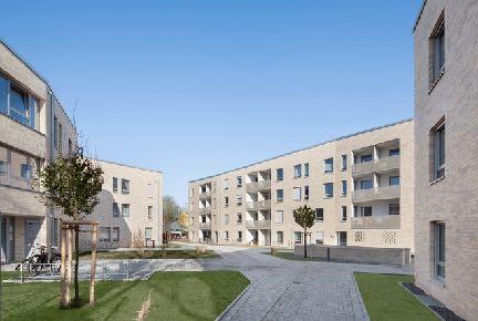 Ein Quartier für alle Urbanes Wohnen mit der Sonne, Münster 3pass Architekt/innen Koob Kusch, Köln Öffentlich geförderte Wohnungen sowie freifinanzierte