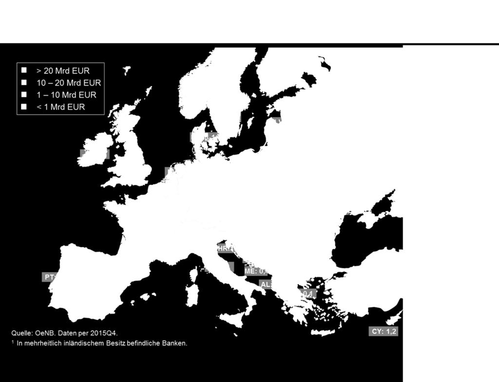 einer heterogenen Region