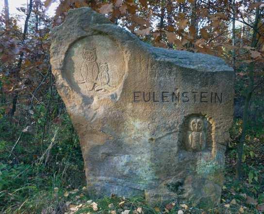 e rungsstein in der Waldabteilung»Kessel«.