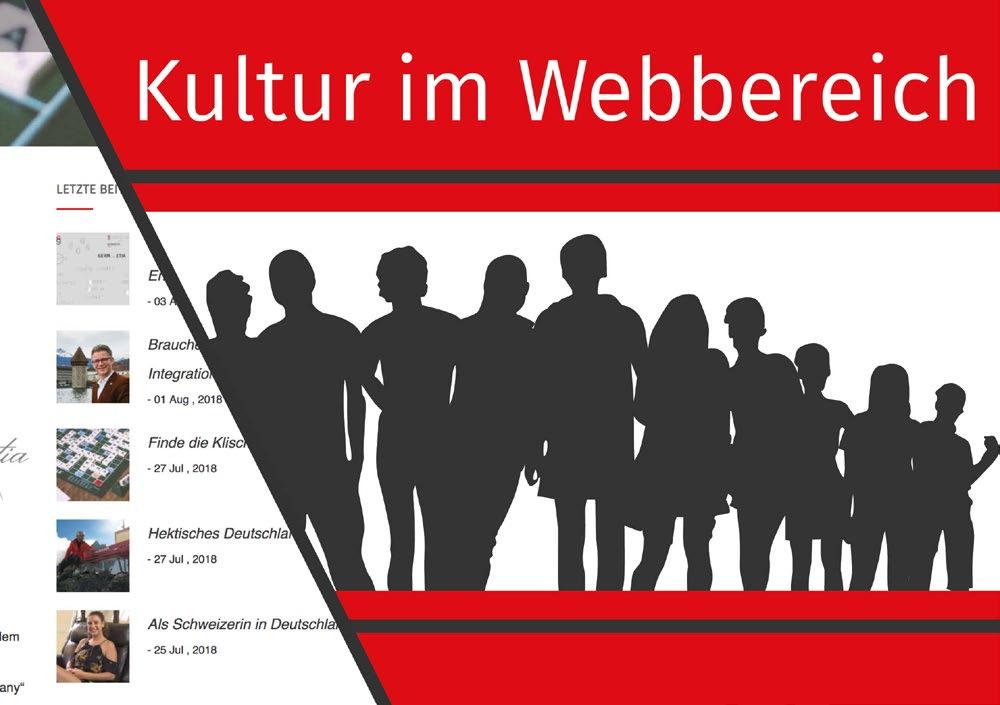Der Einfluss kultureller Aspekte Deutschlands und der Schweiz auf den Webbereich.