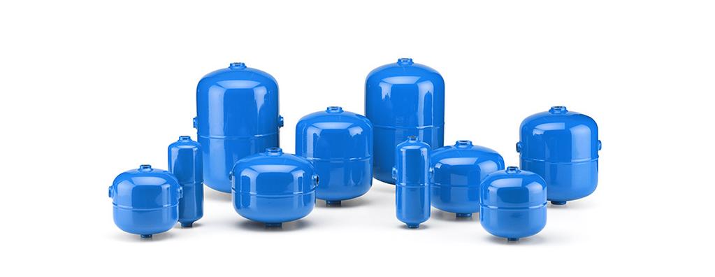 Druckluftbehälter Sortiment an Druckluftbehältern für die Automobil-, Anlagentechnik- und Fluidtechnikindustrie, mit
