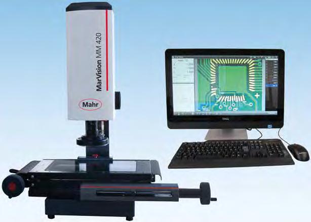 + 31 MARVISION MM 420 / MM 420 CNC Werkstatt-Messmikroskop mit Bildverarbeitung Einfache, aber leistungsstarke Messfunktionen MM 420 Anwendung: 20.300, CHF Best.-Nr.