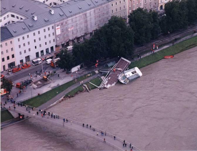 The 100year flood on August 12th 2002 in