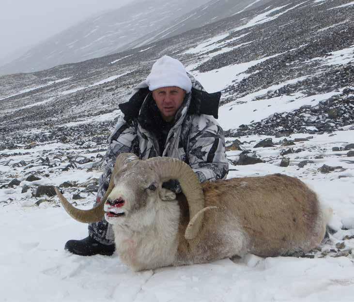 Kirgisien ist eines der Hauptziele für Jäger, die einen Tien-Shan-Argali (Ovis ammon karelini) in Kombination mit dem Sibirischen Steinbock erlegen möchten.