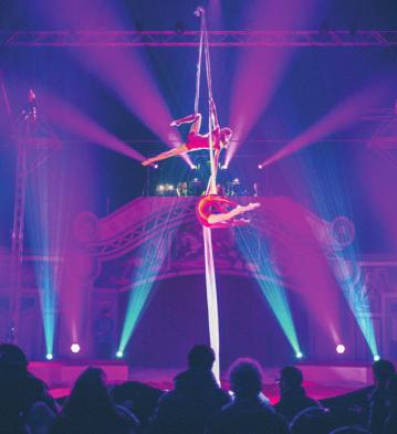 Akrobatik und mehr "Sterne des Varietés" Am Samstag, 12. Januar, wird Altmeister Detlef Winterberg als Moderator durch den Varietéabend in der Kultur- und Sporthalle Heldenbergen führen.
