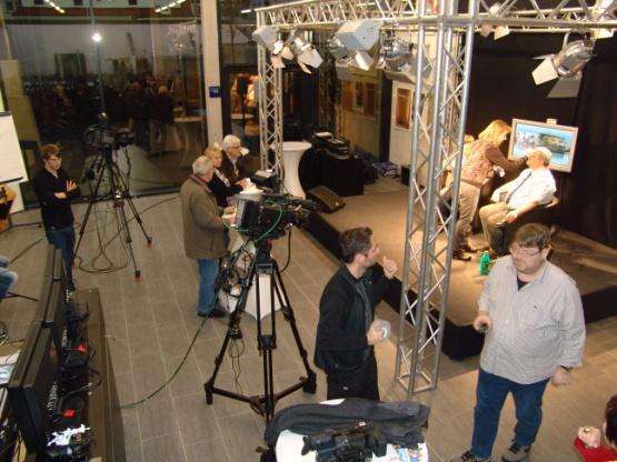 2012 wurden im Sparda-Welt TV-Studio informative