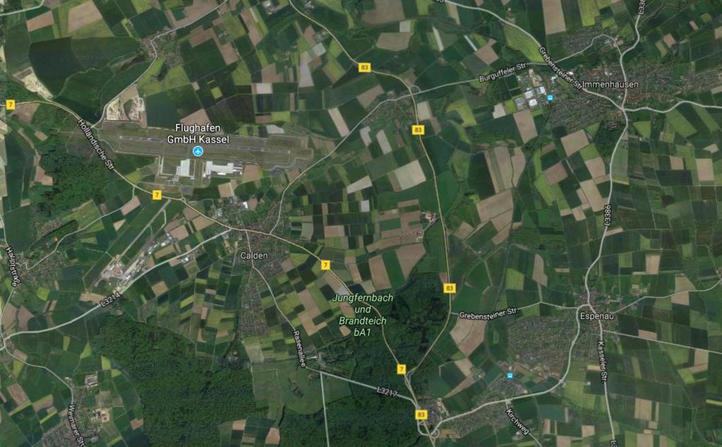 Kassel Airport Quartalsbericht Q4 2017 Übersicht über die Messstandorte MP02 Burguffeln MP05 Mittel-Marker Anmerkungen im Berichtszeitraum Im 4.