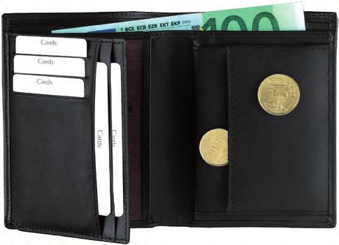 and card slots, coin wallet Kombibörse Wallet ca.