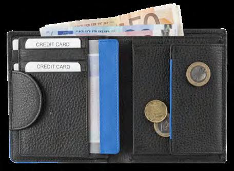 The color accents of the wallets were adapted to the REVOCIT