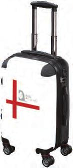 adjustable pack straps, individually customisable front cover Trolley 7 ca.